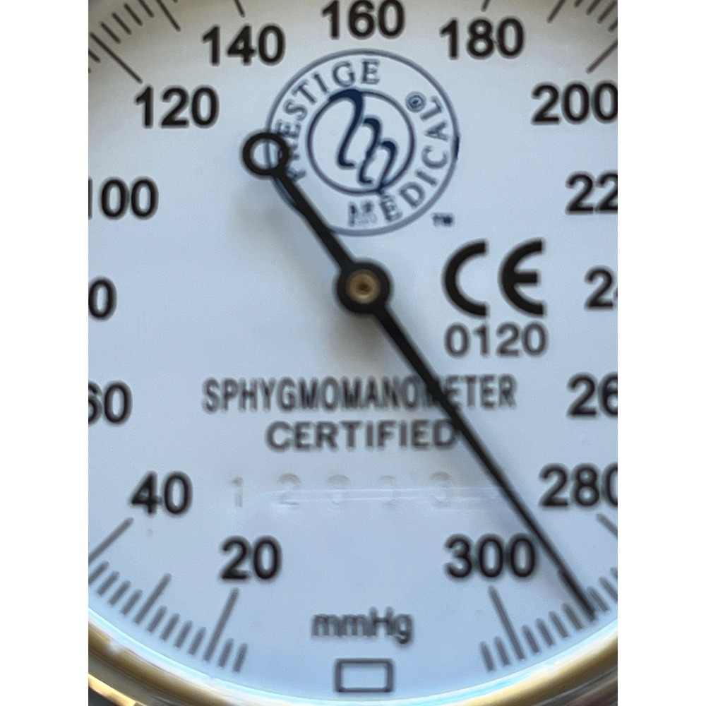 Prestige Medical Sphygmomanometer Gauge Blood Pressure Replacement 300 mmHg - Picture 4 of 4